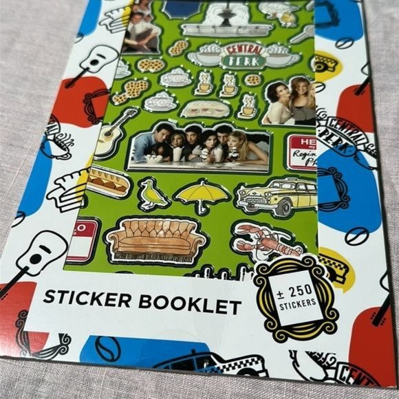 FRIENDS the TV SHOW STICKERS 250 scrapbook stickers NEW Matthew Perry - Picture 2 of 9
